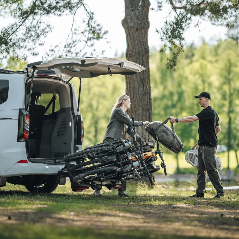Thule Velospace 3 Anhängerkupplungs-Fahrradträger 3-Fahrräder 13 Pin