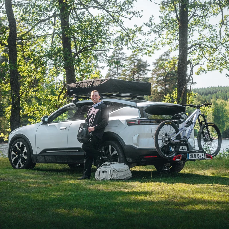 Thule VeloLite Anhängerkupplungs-Fahrradträger 1-Bike 13 Pin