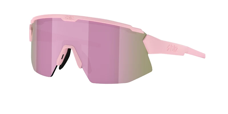Bliz Breeze Sonnenbrille/Matt-Altrosa/Braun/Mehrfarbiges Rosa