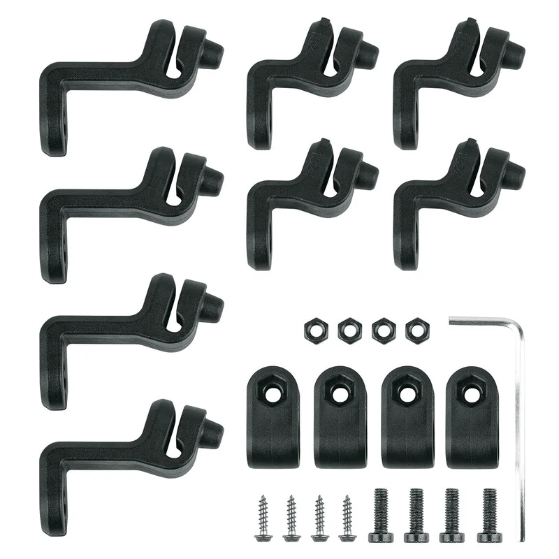 SKS GERMANY Infinity Universal Mudguard Rear Ersatzanbindung 4er-Set black