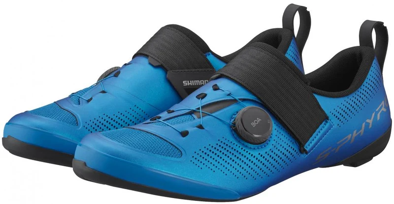 SHIMANO Fahrradschuhe TR903 Herren/Damen Road SPD-SL Größe 42 Blau