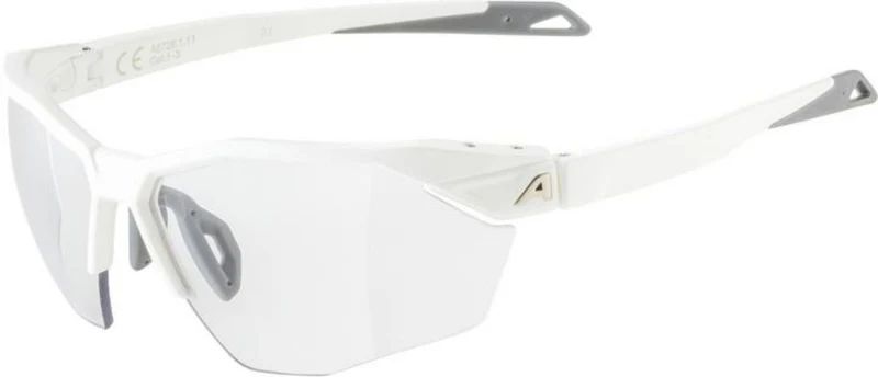 Alpina Twist Six S HR V Sportbrille white matt/varioflex black one size