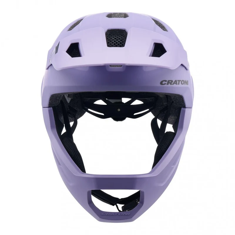 CRATONI Madcat Kinder-Fullface-Helm S-M - lavender matt
