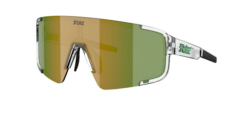 Bliz Sonnenbrille P003/Weiß Transparent/Grün
