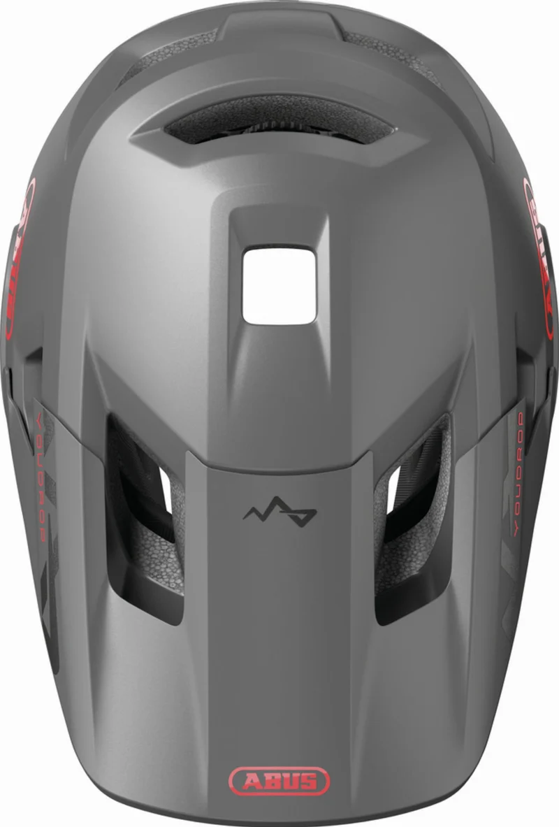 Abus YouDrop FF Kinder-Helm Ti silver S (48-55 cm)