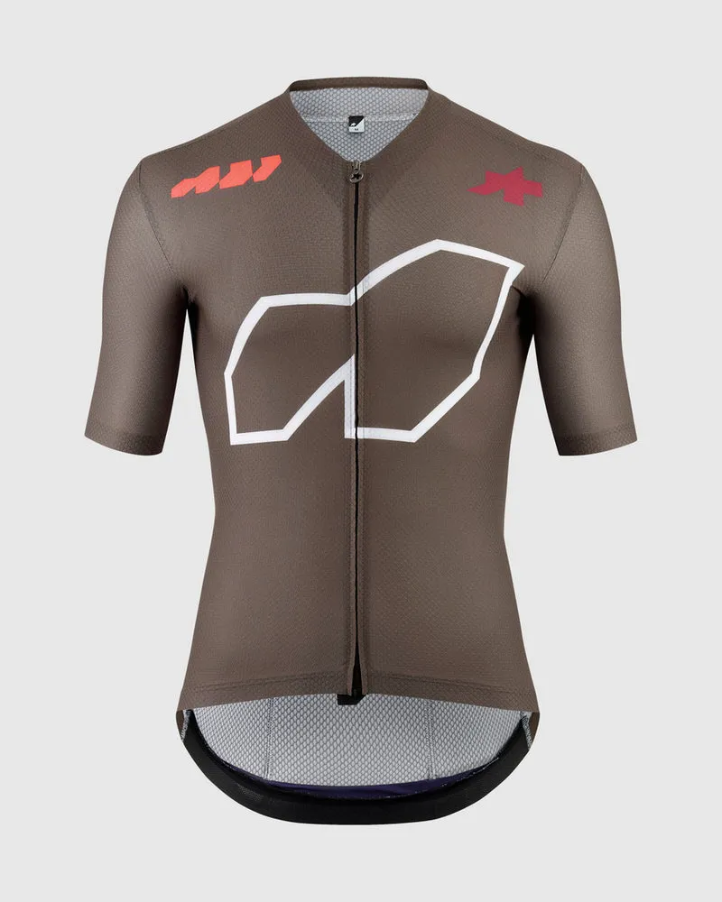 Assos Equipe R S11 Kurzarm Radtrikot We Are The A Moka Brown Männlich