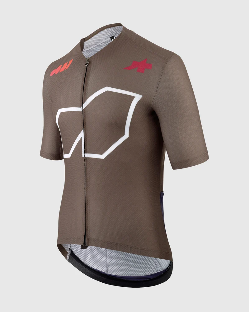 Assos Equipe R S11 Kurzarm Radtrikot We Are The A Moka Brown Männlich