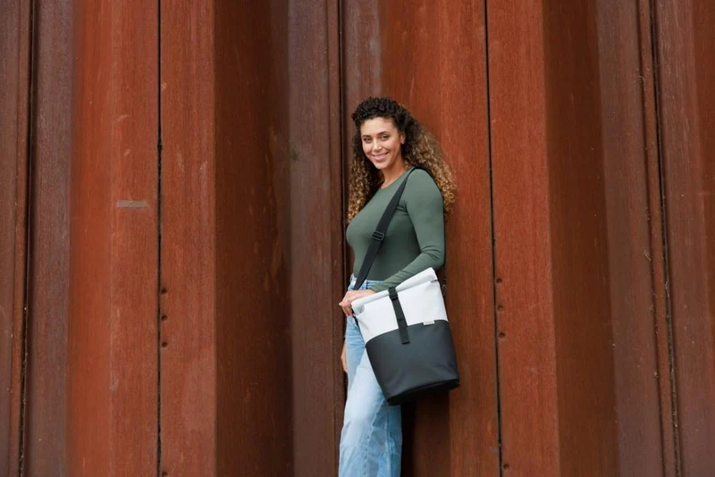 New Looxs Radtasche Nyborg Single Dark Grey/Black 18L Grey - flexible Einzel-Gepäckträgertasche