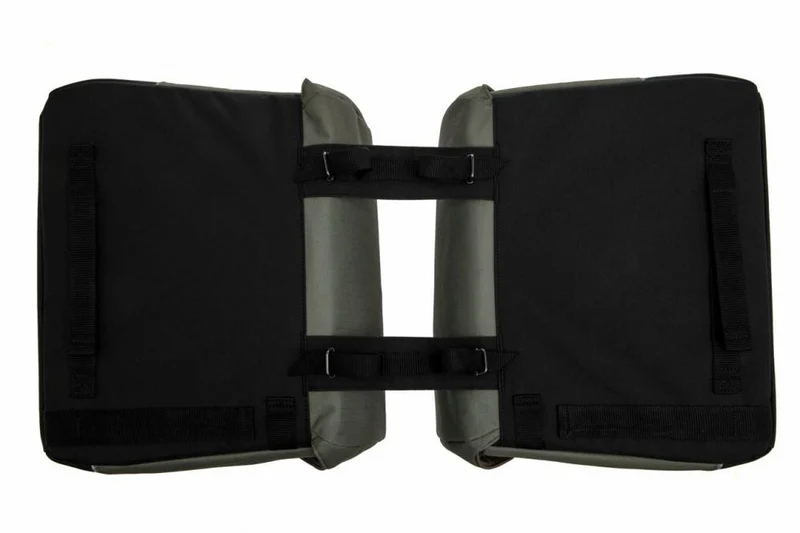 New Looxs Doppelpacktasche Oslo Joli Black/Green 37L Black - viel Stauraum für Alltag & Tour