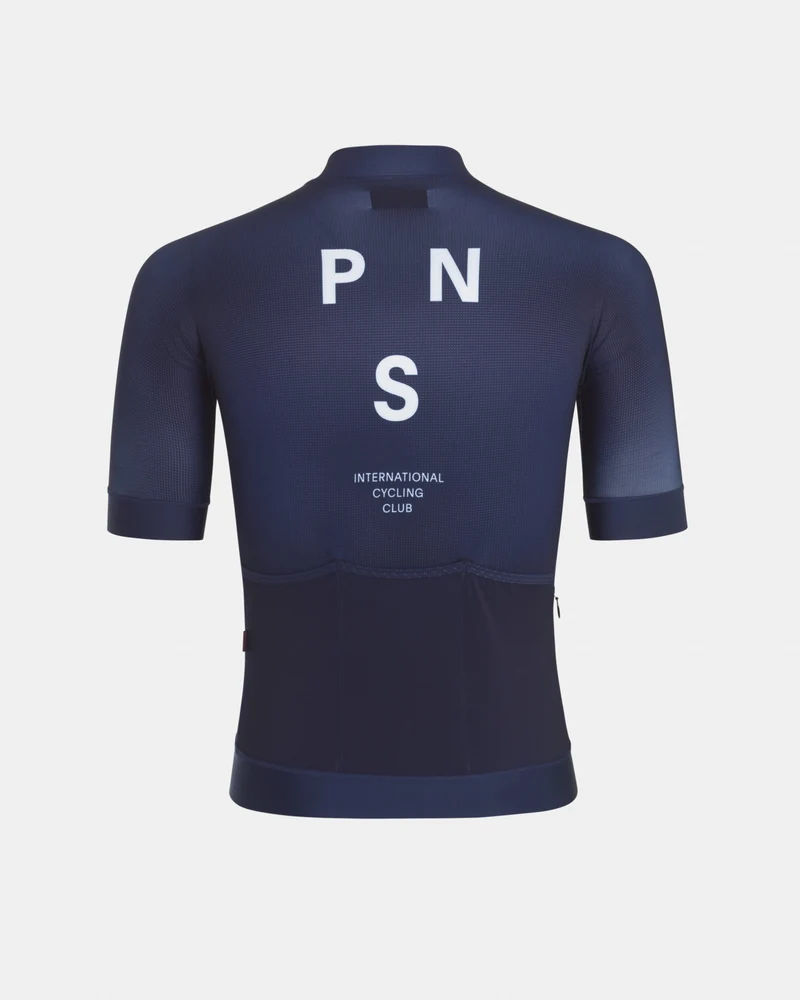 Pas Normal Studios Mechanism Kurzarm Radtrikot Herren Navy