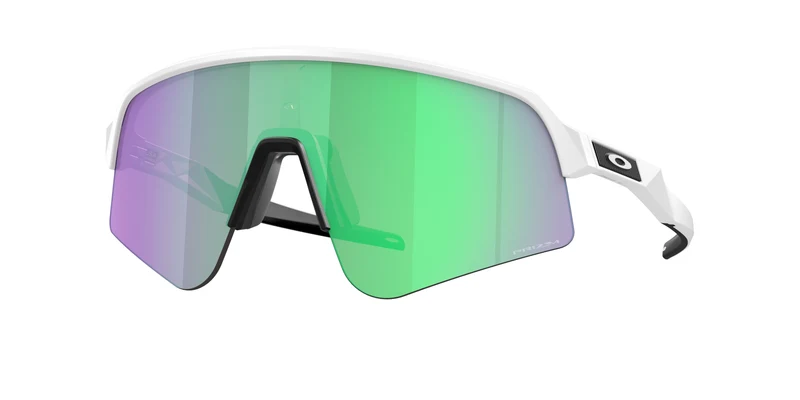 Oakley Sutro Lite Sweep/Mattweiß/Prizm Road Jade Sonnenbrille