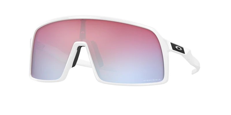 Oakley Sutro Sonnenbrille/Poliertes Weiß/Prizm Snow Sapphire