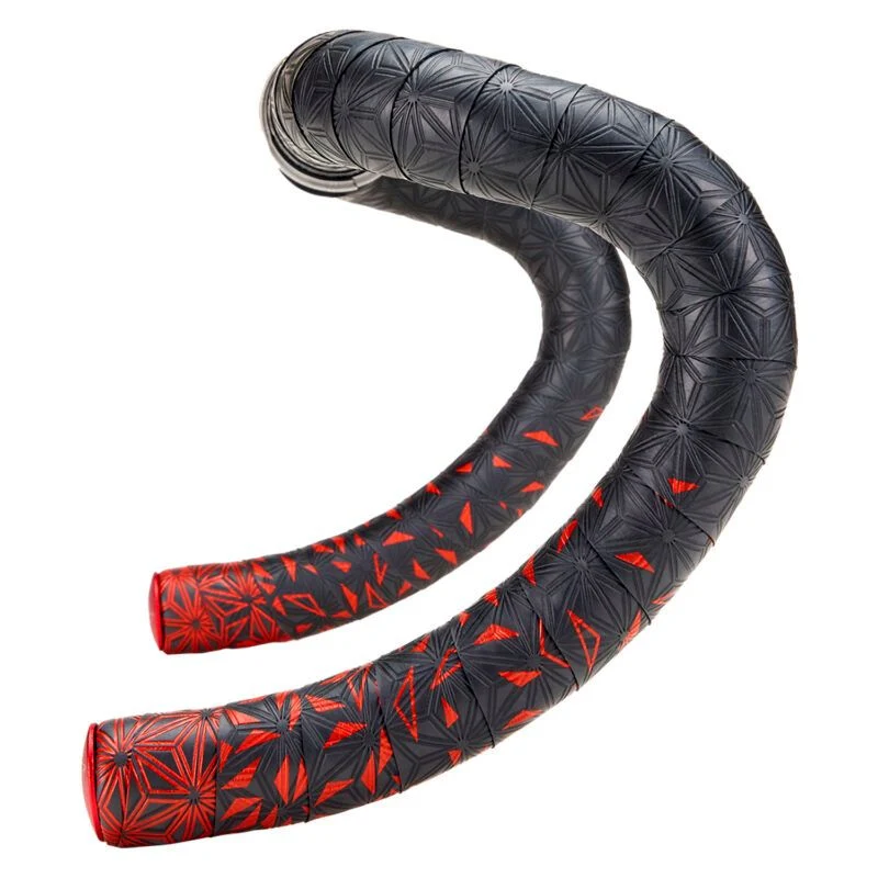 Supacaz Super Sticky Kush Star Fade Sterne Schwarz/Rot Lenkerband