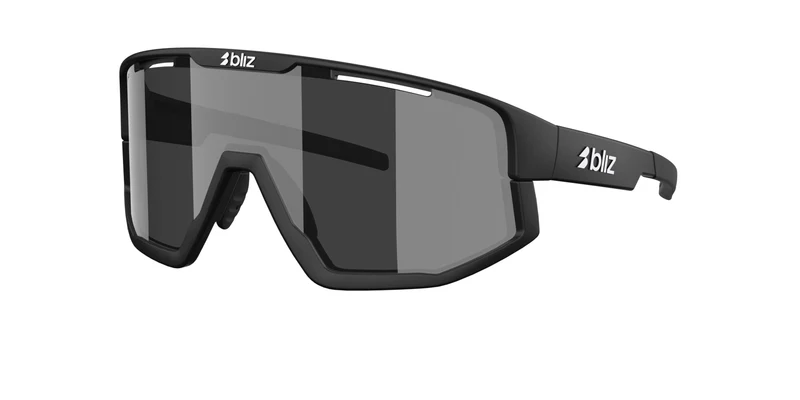 Bliz Vision Sonnenbrille/Matt Schwarz/Rauchglas/Silber Verspiegelt