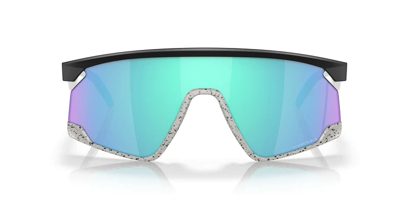BXTR Sonnenbrille Oakley Schwarz Matt Lens Prizm Sapphire