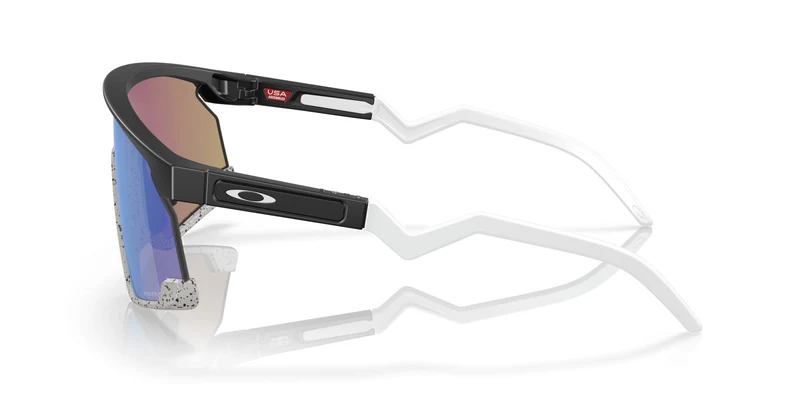 BXTR Sonnenbrille Oakley Schwarz Matt Lens Prizm Sapphire