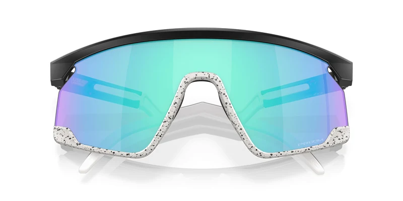 BXTR Sonnenbrille Oakley Schwarz Matt Lens Prizm Sapphire