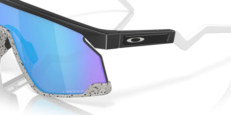 BXTR Sonnenbrille Oakley Schwarz Matt Lens Prizm Sapphire