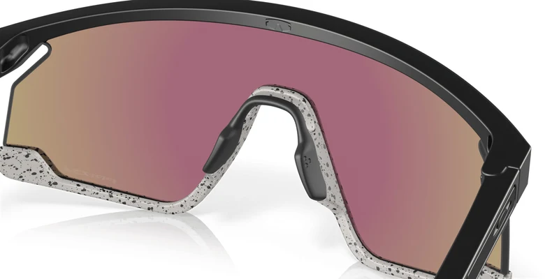 BXTR Sonnenbrille Oakley Schwarz Matt Lens Prizm Sapphire