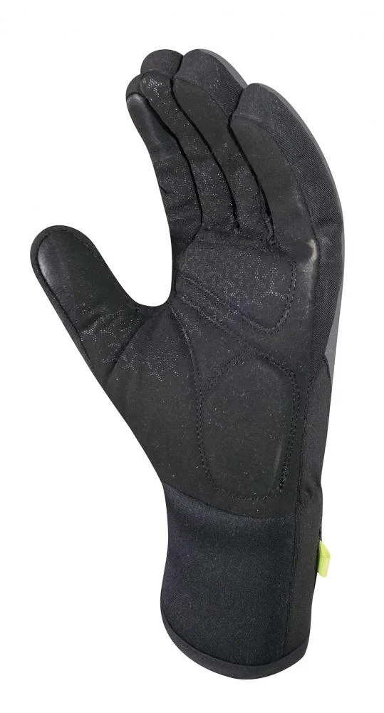 CHIBA Roadmaster Reflex - Winter-Radhandschuhe S, Schwarz reflex/schwarz, winddicht & warm