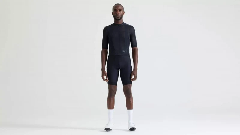 PRIME LT JERSEY SS MEN BLK M - Leichtes Herren Kurzarm Radtrikot in Schwarz Größe M