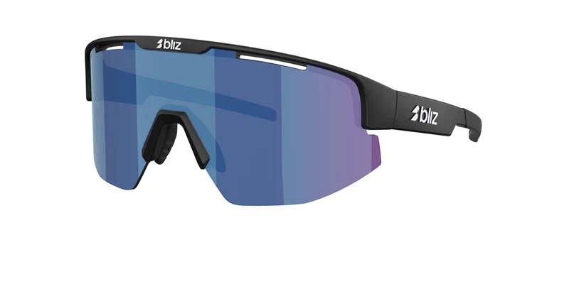 Bliz Matrix Sonnenbrille/Matt Schwarz/Rauchgrau/Mehrfarbig Blau