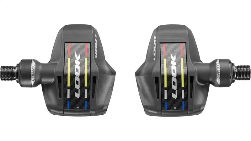 LOOK Keo Blade Ceramic Titan Pedale Straßenrad Carbon Titan Keramiklager 705 mm² - High-Performance Klickpedal