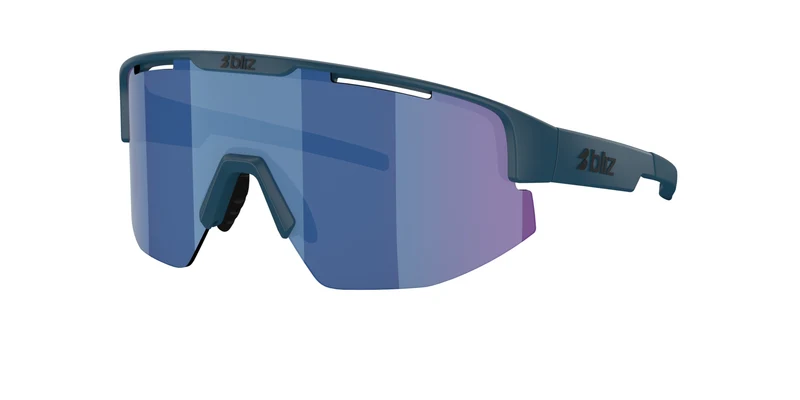 Bliz Matrix Sonnenbrille/Mattblau/Verspiegeltes Braunblau