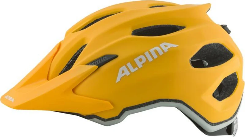 Alpina Carapax Junior Kinder-Helm burned-yellow matt 51-56 cm