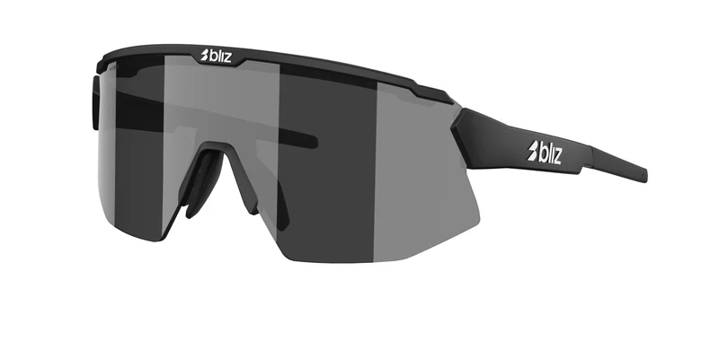 Bliz Breeze Sonnenbrille/Matt Schwarz/Rauchglas/Silber Verspiegelt