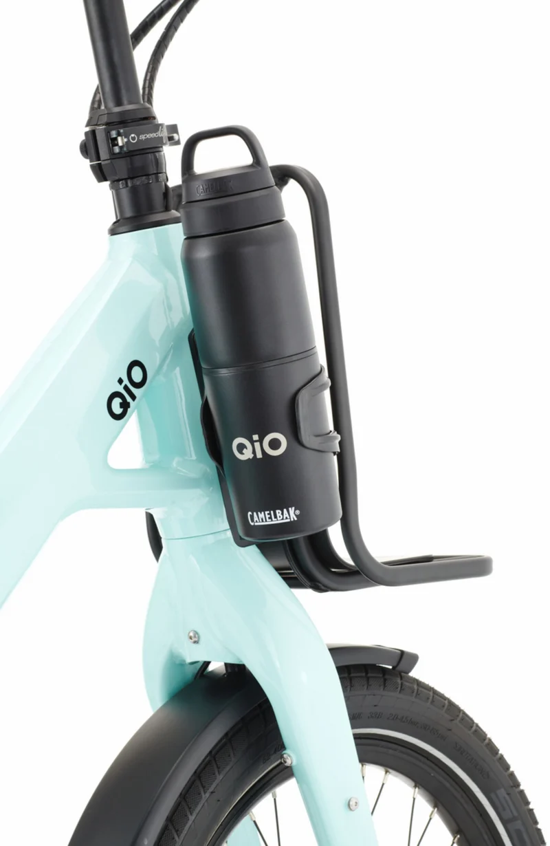 QIO Thermobecher 500 ml Edelstahl mit integriertem Becher by Camelbak white