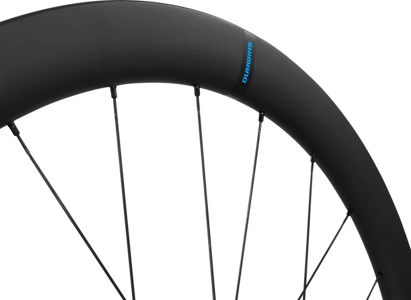 SHIMANO Laufradsatz WH-RS710 C46 TL - 28 Zoll, Rennrad, Scheibenbremse, Tubeless Ready 28" 24 Loch Center-Lock 100x12 mm