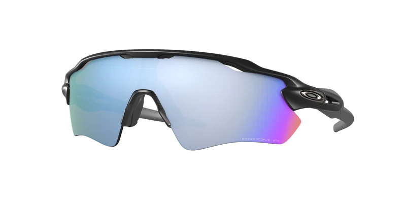 Oakley Radar Ev Path/Matt Schwarz/Prizm Deep Water Polarisierte Sonnenbrille