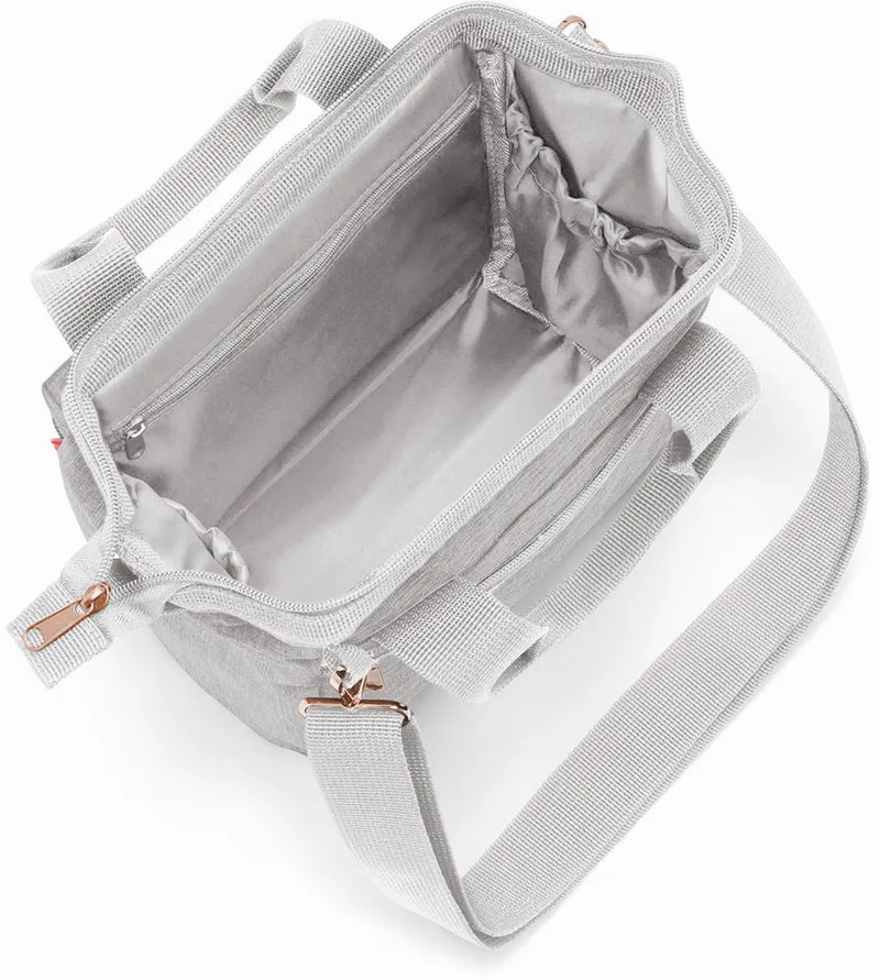 KLICKfix Roomy Lenkertasche twist sky rose 4 L