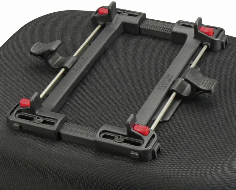 KLICKfix Carrybag GT mit Uniklip Gepäckträgertasche twist sky rose 24 L