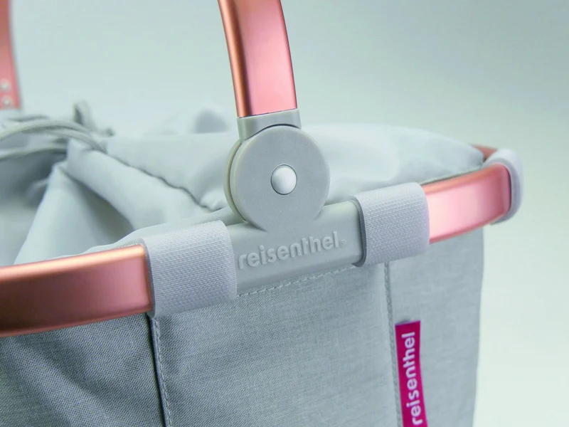 KLICKfix Carrybag GT für Racktime Gepäckträgertasche twist sky rose 24 L