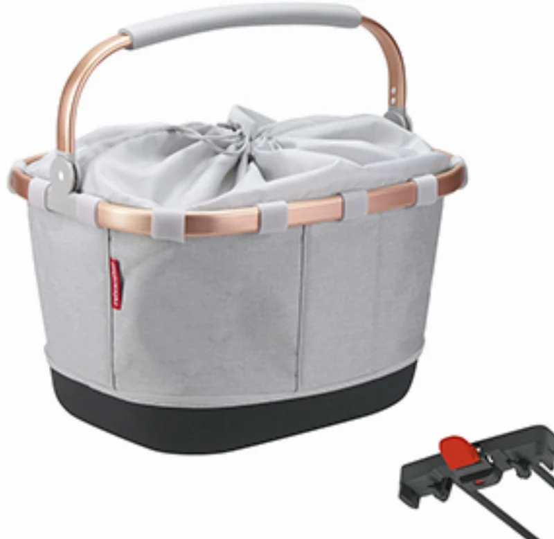 KLICKfix Carrybag GT für Racktime Gepäckträgertasche twist sky rose 24 L