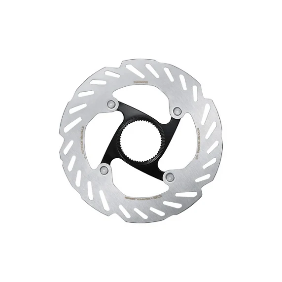 Shimano RT-CL700 Bremsscheibe Center Lock Ice Technologies Außen-Sicherungsring Schwarz/Grau