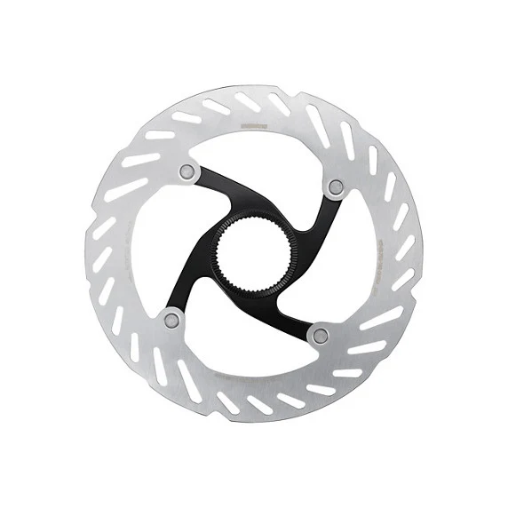 Shimano RT-CL700 Bremsscheibe Center Lock Ice Technologies Außen-Sicherungsring Schwarz/Grau