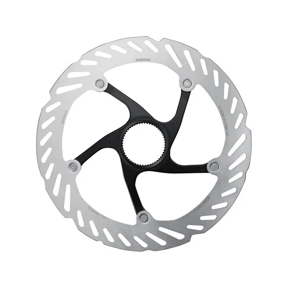 Shimano RT-CL700 Bremsscheibe Center Lock Ice Technologies Außen-Sicherungsring Schwarz/Grau