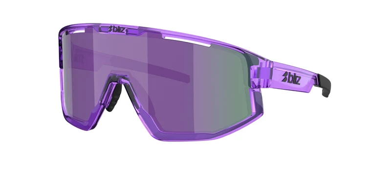Bliz Fusion Sonnenbrille/Transparentes Lila/Rauchglas/Mehrfarbiges Lila