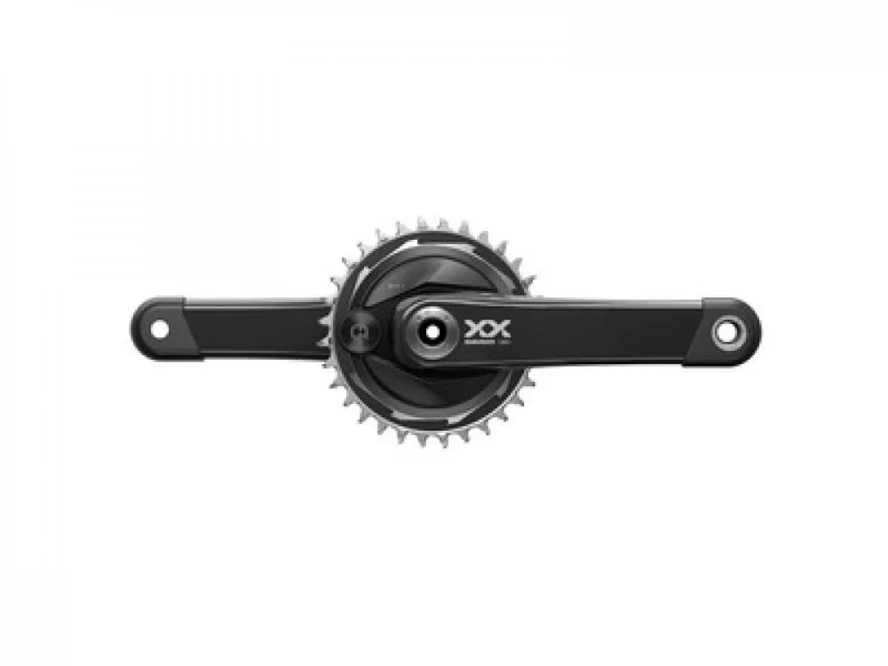 SRAM Kurbelgarnitur Quarq XX Eagle T-Type AXS 170 mm DUB - präzise Powermessung am MTB