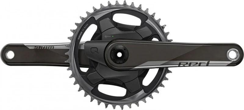 SRAM Kurbelgarnitur Quarq RED AXS 172,5 mm / 46T - präzise Leistungsmessung für Road