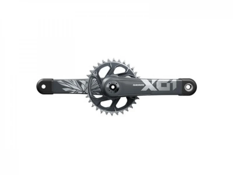 SRAM XX1 Eagle DUB Kurbelgarnitur 175 mm 32T grau - Leichte Highend-Antriebsperformance