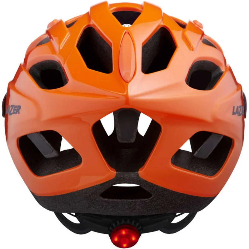 Lazer J1 Jugend-Helm + LED flash orange blue 52-56 cm