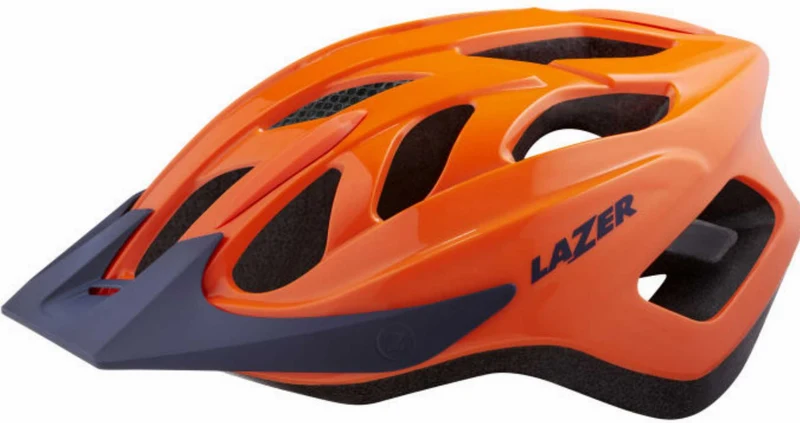 Lazer J1 Jugend-Helm + LED flash orange blue 52-56 cm