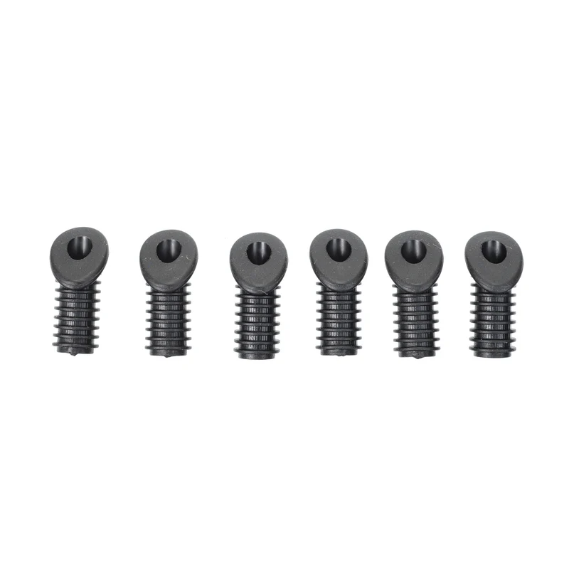 Cannondale HT Kabeldurchführungen 6pcs Schwarz