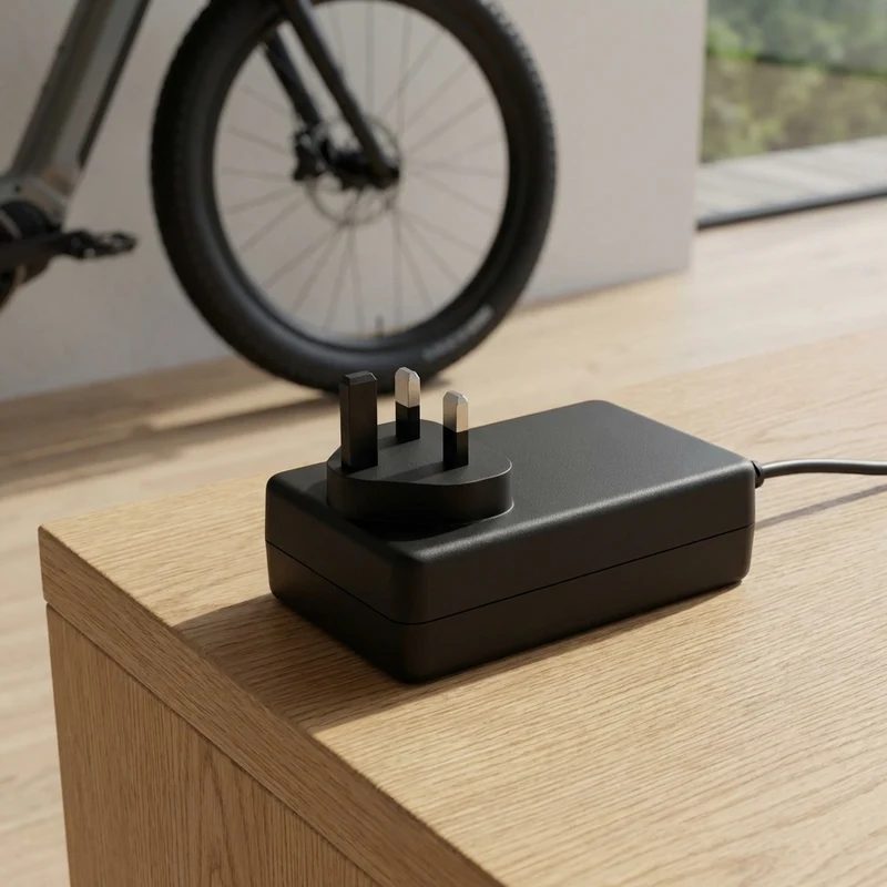SRAM Ladegerät 16 V für UK (220 V / 16,8 V, 2,0 A) - zuverlässiges E-Bike Netzteil