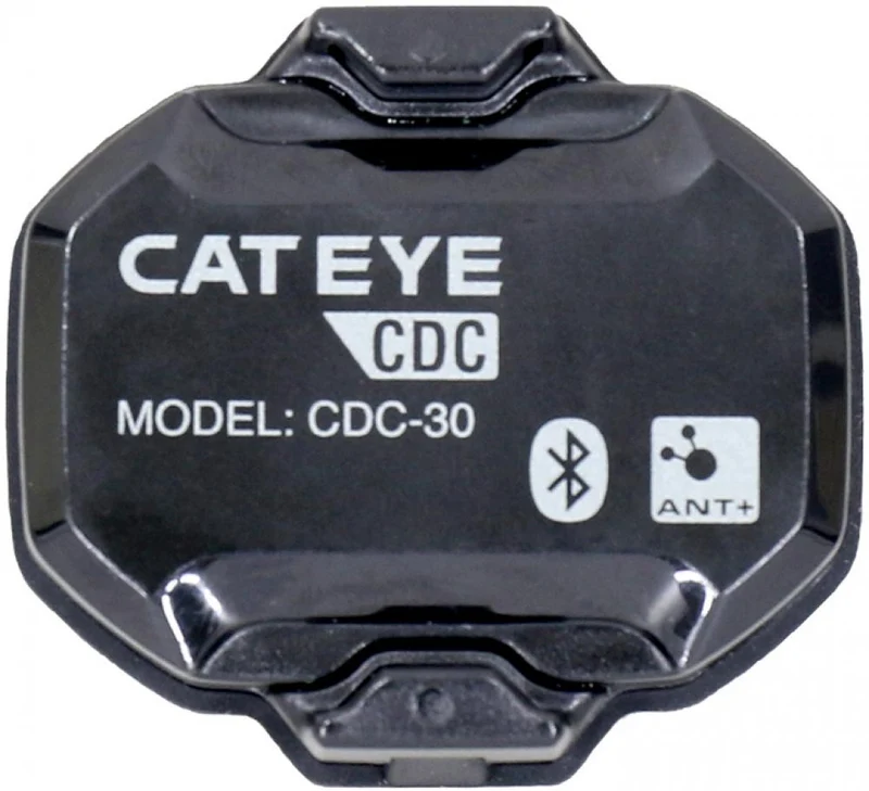 CATEYE Sensor Trittfrequenz kabellos CDC-30 Bluetooth/ANT+ 30 Blue - präzise Kadenzmessung ohne Magnet