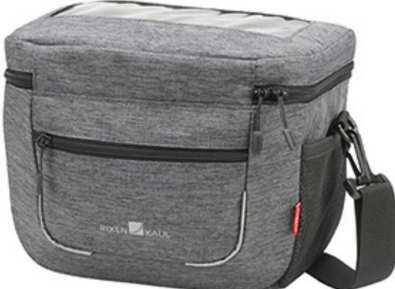 KLICKfix Aventour City Lenkertasche grau